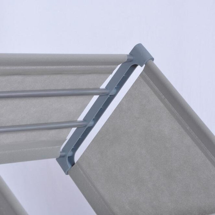Portaoggetti combinato multifunzionale in tubo di acciaio di plastica Scaffale per libri per studenti