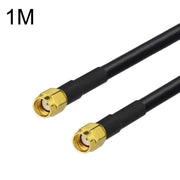 Cavo adattatore coassiale RP-SMA maschio a RP-SMA maschio RG58, RP-SMA Male To RP-SMA Male 0.5m, RP-SMA Male To RP-SMA Male 1m, RP-SMA Male To RP-SMA Male 1.5m, RP-SMA Male To RP-SMA Male 3m, RP-SMA Male To RP-SMA Male 5m, RP-SMA Male To RP-SMA Male 10m