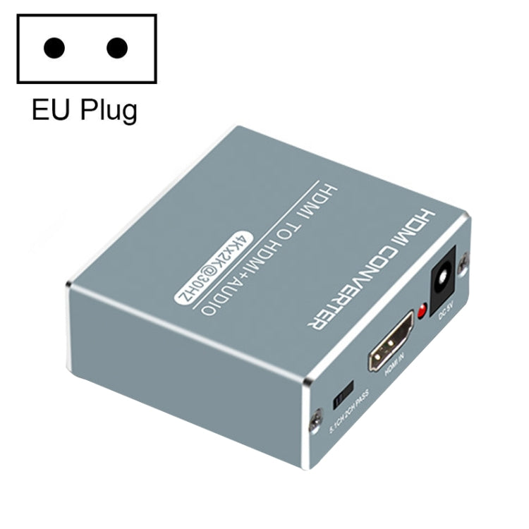 FJGEAR FJ-HDV01 Separatore audio in fibra HDMI HD 4K 30HZ, FJ-HDV01 US Plug, FJ-HDV01 EU Plug