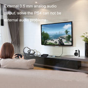 FJGEAR FJ-HDV01 Separatore audio in fibra HDMI HD 4K 30HZ, FJ-HDV01 US Plug, FJ-HDV01 EU Plug