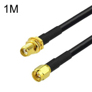 Cavo adattatore coassiale SMA maschio a SMA femmina RG58, SMA Male To SMA Female 0.5m, SMA Male To SMA Female 1m, SMA Male To SMA Female 1.5m, SMA Male To SMA Female 3m, SMA Male To SMA Female 5m, SMA Male To SMA Female 10m