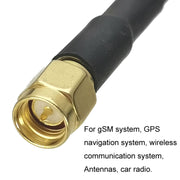 Cavo adattatore coassiale SMA maschio a F TV maschio RG58, 0.5m, 1m, 1.5m, 3m, 5m, 10m