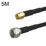 Cavo adattatore coassiale SMA maschio a F TV maschio RG58, 0.5m, 1m, 1.5m, 3m, 5m, 10m