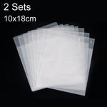 2 set di sacchetti per imballaggio per custodia per telefono con cavo dati autosigillati opachi CPE, 100 PCS / Set 10x18cm, 100 PCS / Set 10x22cm, 100 PCS / Set 11x13cm, 100 PCS / Set 13x15cm, 100 PCS / Set 15x27cm, 100 PCS / Set 18x29cm               ...