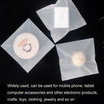 2 set di sacchetti per imballaggio per custodia per telefono con cavo dati autosigillati opachi CPE, 100 PCS / Set 10x18cm, 100 PCS / Set 10x22cm, 100 PCS / Set 11x13cm, 100 PCS / Set 13x15cm, 100 PCS / Set 15x27cm, 100 PCS / Set 18x29cm               ...