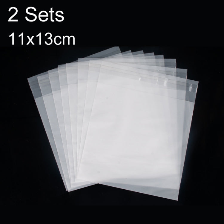 2 set di sacchetti per imballaggio per custodia per telefono con cavo dati autosigillati opachi CPE, 100 PCS / Set 10x18cm, 100 PCS / Set 10x22cm, 100 PCS / Set 11x13cm, 100 PCS / Set 13x15cm, 100 PCS / Set 15x27cm, 100 PCS / Set 18x29cm               ...