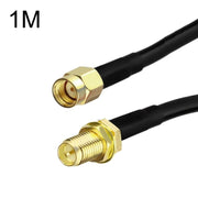 Cavo adattatore coassiale RP-SMA maschio a RP-SMA femmina RG58, RP-SMA Male To RP-SMA Female 0.5m, RP-SMA Male To RP-SMA Female 1m, RP-SMA Male To RP-SMA Female 1.5m, RP-SMA Male To RP-SMA Female 3m, RP-SMA Male To RP-SMA Female 5m                     ...