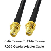 Cavo adattatore coassiale SMA maschio a SMA maschio RG58, SMA Female To SMA Female 0.5m, SMA Female To SMA Female 1m, SMA Female To SMA Female 1.5m, SMA Female To SMA Female 3m, SMA Female To SMA Female 5m, SMA Female To SMA Female 10m