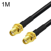 Cavo adattatore coassiale SMA maschio a SMA maschio RG58, SMA Female To SMA Female 0.5m, SMA Female To SMA Female 1m, SMA Female To SMA Female 1.5m, SMA Female To SMA Female 3m, SMA Female To SMA Female 5m, SMA Female To SMA Female 10m