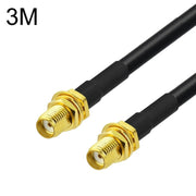 Cavo adattatore coassiale SMA maschio a SMA maschio RG58, SMA Female To SMA Female 0.5m, SMA Female To SMA Female 1m, SMA Female To SMA Female 1.5m, SMA Female To SMA Female 3m, SMA Female To SMA Female 5m, SMA Female To SMA Female 10m
