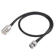Cavo adattatore coassiale RG58 da BNC maschio a femmina UHF, 0.5m, 1m, 1.5m, 3m, 5m, 10m