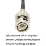 Cavo adattatore coassiale RG58 da BNC maschio a femmina UHF, 0.5m, 1m, 1.5m, 3m, 5m, 10m