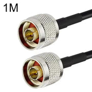 Cavo adattatore coassiale RG58 da N maschio a N maschio, 0.5m, 1m, 1.5m, 3m, 5m, 10m