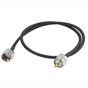Cavo adattatore coassiale UHF maschio a maschio UHF RG58, 0.5m, 1m, 1.5m, 3m, 5m, 10m