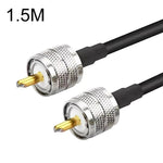 Cavo adattatore coassiale UHF maschio a maschio UHF RG58, 0.5m, 1m, 1.5m, 3m, 5m, 10m