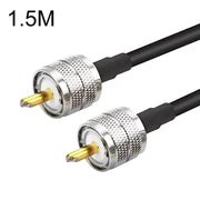 Cavo adattatore coassiale UHF maschio a maschio UHF RG58, 0.5m, 1m, 1.5m, 3m, 5m, 10m