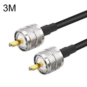 Cavo adattatore coassiale UHF maschio a maschio UHF RG58, 0.5m, 1m, 1.5m, 3m, 5m, 10m