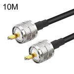 Cavo adattatore coassiale UHF maschio a maschio UHF RG58, 0.5m, 1m, 1.5m, 3m, 5m, 10m