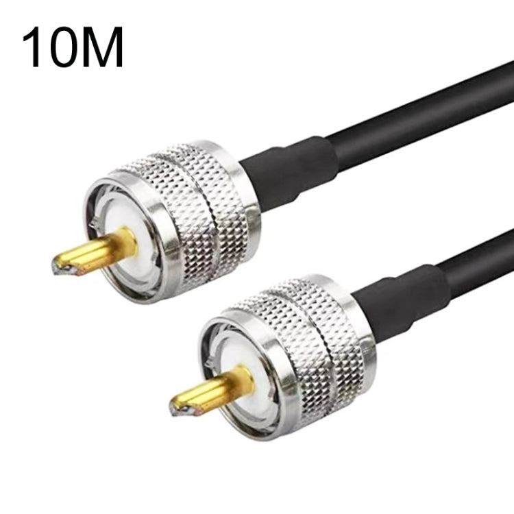 Cavo adattatore coassiale UHF maschio a maschio UHF RG58, 0.5m, 1m, 1.5m, 3m, 5m, 10m