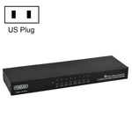 Switch KVM USB 8 ingressi 1 uscita FJGEAR FJ-810UK con switch desktop, FJ-810UK EU Plug, FJ-810UK US Plug