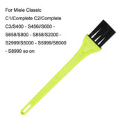 10 pezzi per Miele 3DFJM/Complete C2 Accessori per aspirapolvere Spazzola per pulizia, Brush(Yellow), Brush(White), Brush(Green)