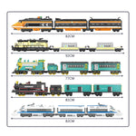 City Train Series Blocchi assemblati Lego Simulazione Treno ferroviario elettrico Puzzle Toys