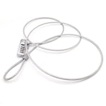 Blocco password antifurto universale per notebook con blocco computer a quattro cifre, Diameter 3.5 mm Length 1.2 m, Diameter 3.5 mm Length 1.5 m, Diameter 3.5 mm Length 1.8 m