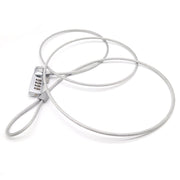 Blocco password antifurto universale per notebook con blocco computer a quattro cifre, Diameter 3.5 mm Length 1.2 m, Diameter 3.5 mm Length 1.5 m, Diameter 3.5 mm Length 1.8 m