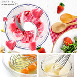 Robot da cucina multifunzionale Frullatore portatile Bastone magico staccabile Bastone da cucina in acciaio inossidabile a velocità variabile a 5 velocità, spina CN, Handheld Blender