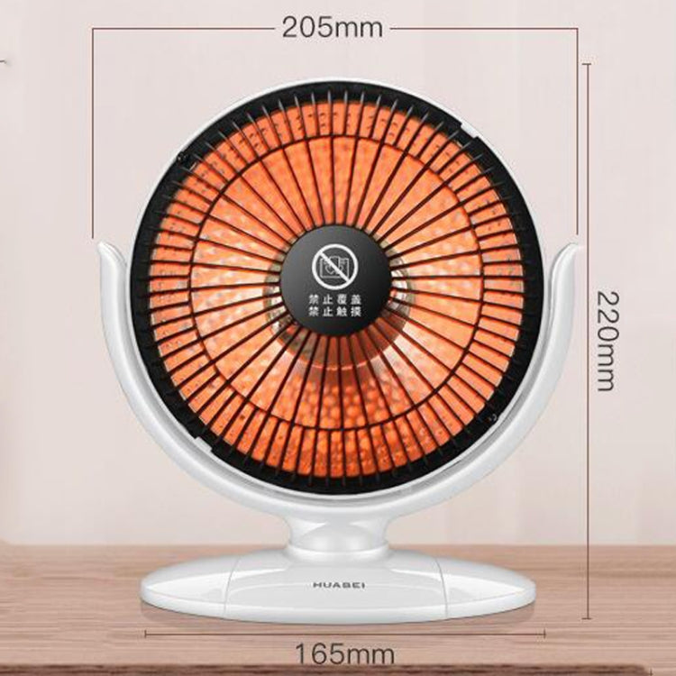 Piccolo riscaldatore Sun Mini Home Office Riscaldatore elettrico da 6 pollici Spina standard nazionale, with 3m Extension Cable, without Cable