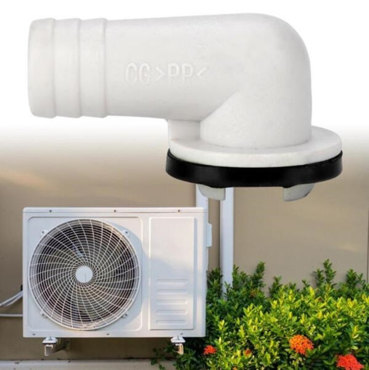 Gomito Aria condizionata Uscita condizionatore d'aria esterno Ugello di scarico Strumento di drenaggio universale per condizionatore d'aria LG, Elbow Air Conditioner Outlet Drain Nozzle