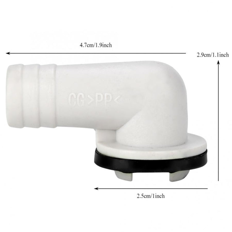Gomito Aria condizionata Uscita condizionatore d'aria esterno Ugello di scarico Strumento di drenaggio universale per condizionatore d'aria LG, Elbow Air Conditioner Outlet Drain Nozzle