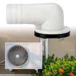 Gomito Aria condizionata Uscita condizionatore d'aria esterno Ugello di scarico Strumento di drenaggio universale per condizionatore d'aria LG, Elbow Air Conditioner Outlet Drain Nozzle