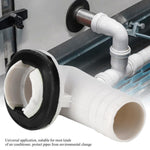 Gomito Aria condizionata Uscita condizionatore d'aria esterno Ugello di scarico Strumento di drenaggio universale per condizionatore d'aria LG, Elbow Air Conditioner Outlet Drain Nozzle