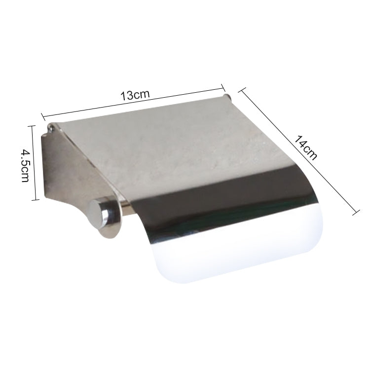 Porta fazzoletti da parete in acciaio inox Porta fazzoletti da bagno in acciaio inox Porta carta igienica, Roll Tissue Box Holder