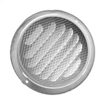Cappa per uccelli a testa piatta in acciaio inox con parete esterna, resistente alla pioggia e agli insetti, 70mm, 80mm, 00mm, 120mm, 150mm, 160mm, 180mm, 200mm