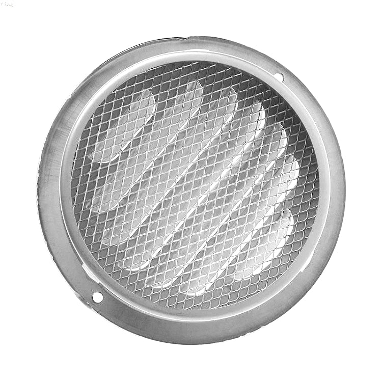 Cappa per uccelli a testa piatta in acciaio inox con parete esterna, resistente alla pioggia e agli insetti, 70mm, 80mm, 00mm, 120mm, 150mm, 160mm, 180mm, 200mm