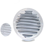Cappa per uccelli a testa piatta in acciaio inox con parete esterna, resistente alla pioggia e agli insetti, 70mm, 80mm, 00mm, 120mm, 150mm, 160mm, 180mm, 200mm