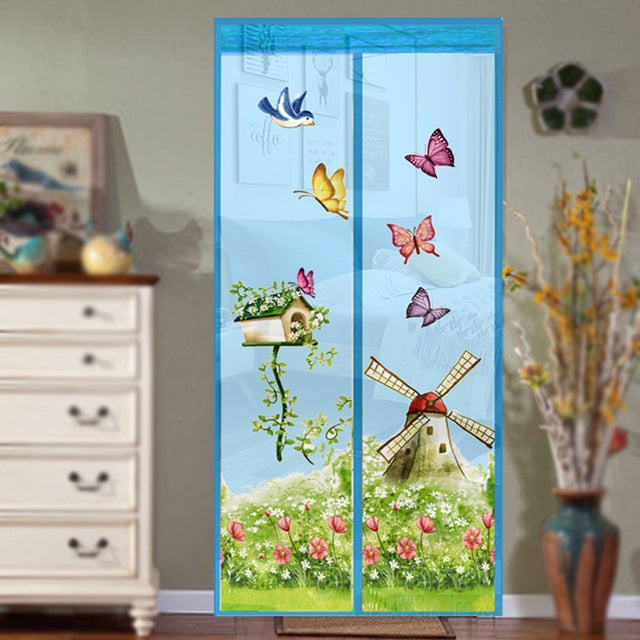Zanzariera magica con chiusura magnetica 90x210 cm