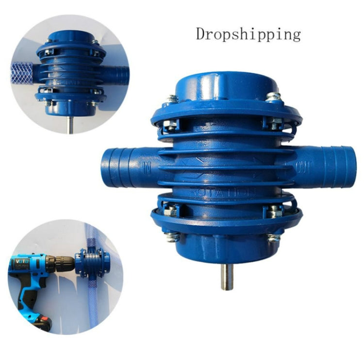 J137 Piccola pompa centrifuga autoadescante per uso domestico Pompa acqua per trapano elettrico, Electric Drill Water Pump
