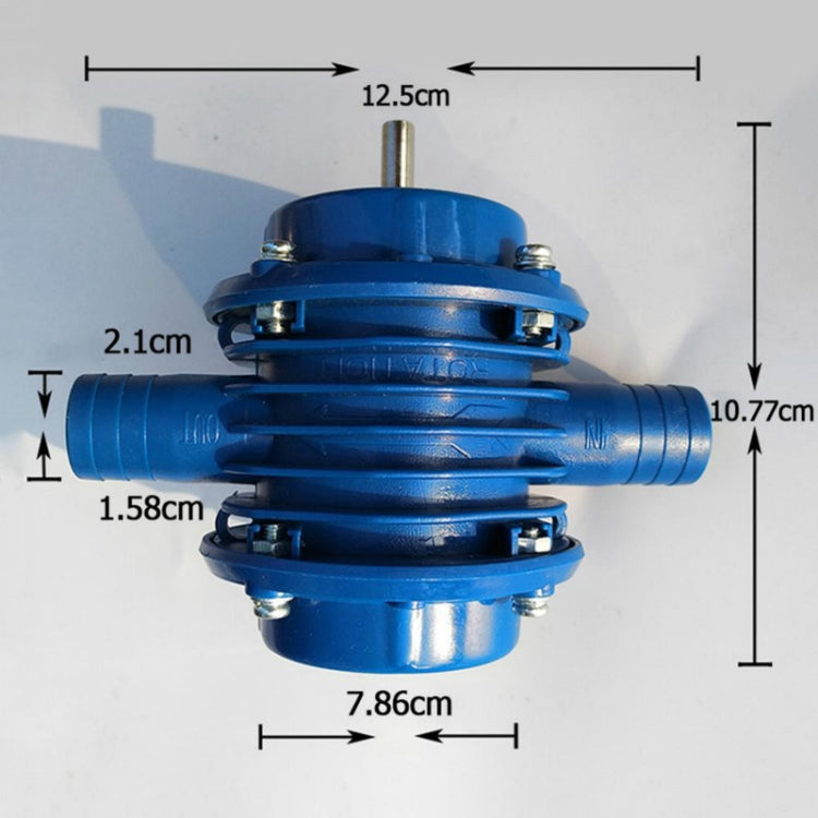 J137 Piccola pompa centrifuga autoadescante per uso domestico Pompa acqua per trapano elettrico, Electric Drill Water Pump