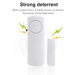 5 pezzi di allarme antifurto wireless per porte e finestre, allarme magnetico per porte, attrezzature di sicurezza per la casa
