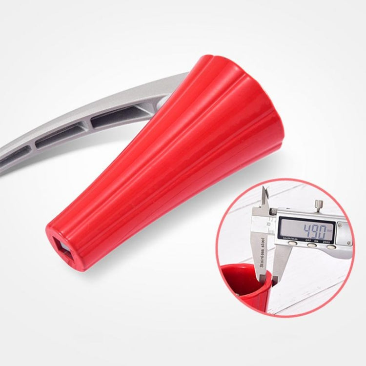 Gadget per utensili da cucina a forma di imbuto in lega di zinco, schiaccianoci, apriscatole per noci, Funnel Shape Red, Funnel Shape Black