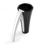 Gadget per utensili da cucina a forma di imbuto in lega di zinco, schiaccianoci, apriscatole per noci, Funnel Shape Red, Funnel Shape Black