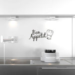 Decorazione della cucina Adesivi da cucina Adesivi da parete Bon Appetit Sfondi in vinile fai da te, Kitchen Decoration