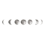 Adesivi murali Inkjet Carta da parati Luna Spazio Adesivi murali Luna Mezzaluna semplice