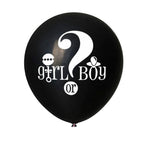 Decorazione per spettacolo di palloncini con coriandoli neri rivelati da 36 pollici