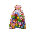 Sacchetti regalo da 100 pezzi Sacchetti in organza Sacchetti per imballaggio di caramelle e gioielli, 7x9cm, 10x12cm, 11x16cm, 13x18cm, 15x20cm, 17x23cm, 20x30cm
