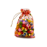 Sacchetti regalo da 100 pezzi Sacchetti in organza Sacchetti per imballaggio di caramelle e gioielli, 7x9cm, 10x12cm, 11x16cm, 13x18cm, 15x20cm, 17x23cm, 20x30cm