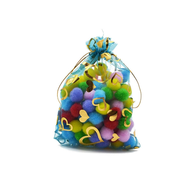 Sacchetti regalo da 100 pezzi Sacchetti in organza Sacchetti per imballaggio di caramelle e gioielli, 7x9cm, 10x12cm, 11x16cm, 13x18cm, 15x20cm, 17x23cm, 20x30cm